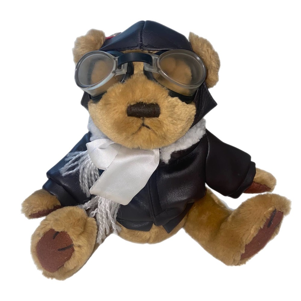 Pickford Bears Ltd. "Radar" Bear Aviator Goggles Pilot Brass Button